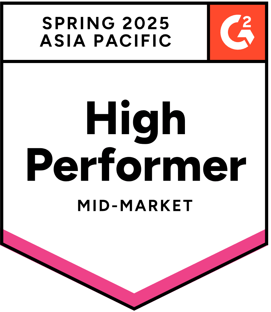 HCMSoftware HighPerformer Mid Market AsiaPacific HighPerformer